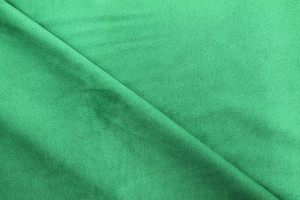 Tissu Suédine Maille Lourde Vert Pomme -Au Mètre 2