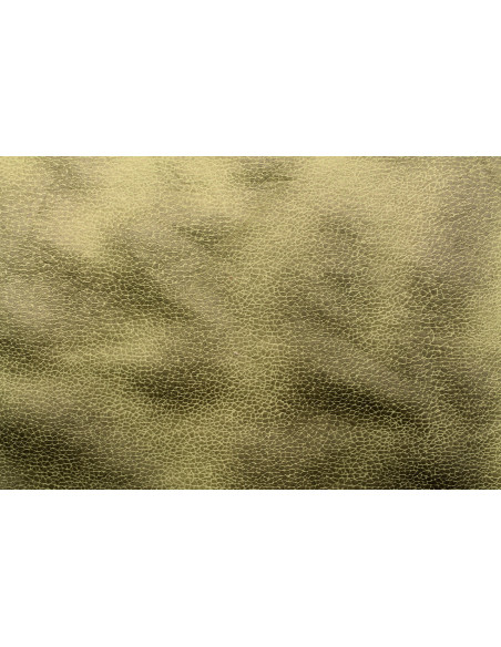 Tissu Suédine Laquée Serpent Vert Amande -Au Mètre