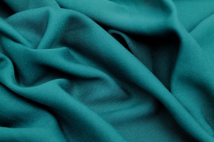 Tissu Gabardine Viscose Uni Canard -Au Mètre 2