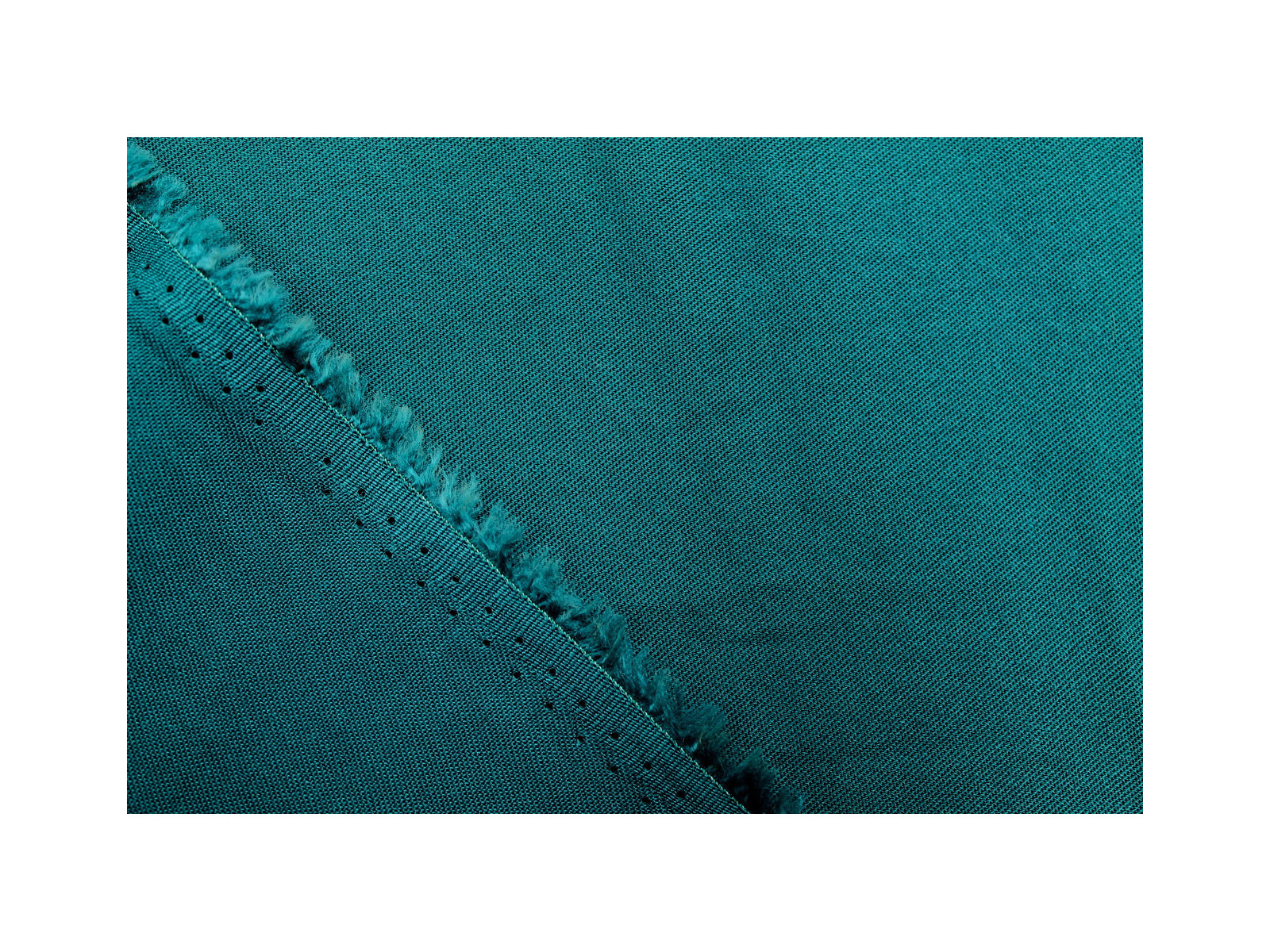 Tissu Bleu Canard Vif - 2,25m X 1,70m - Coton - Pour Ameublement Ou Loisirs Créatifs - Vintage