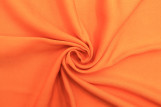 Tissu Gabardine Viscose Uni Orange -Au Mètre