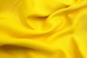 Tissu Gabardine Viscose Uni Jaune -Au Mètre 2