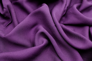 Tissu Gabardine Viscose Uni Violet -Au Mètre 2