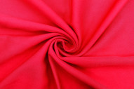 Tissu Gabardine Viscose Uni Rouge -Au Mètre