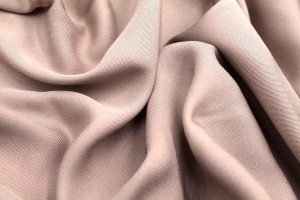 Tissu Gabardine Viscose Uni Beige -Au Mètre 2