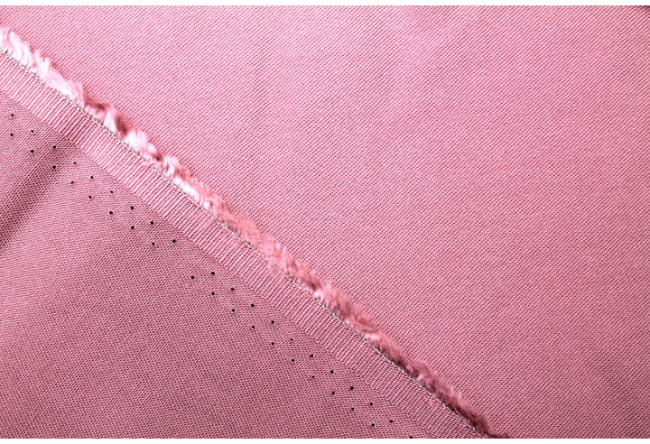 Tissu Gabardine Viscose Uni Bois de Rose -Au Mètre