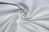 Tissu Satin de Coton Vegas Blanc Coupon de 3 Metres