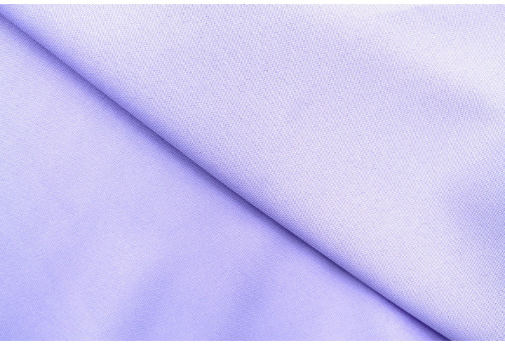 Tissu Burlington infroissable Uni Parme -Au Mètre