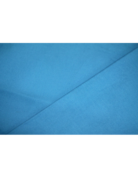 Tissu Satin de Coton Vegas Turquoise Au Mètre