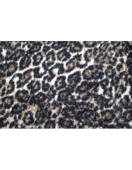 Tissu Tweed Bouclette Chloé Léopard -Au Mètre