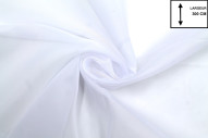 Tissu Voilage Mousseline Uni Blanc laize 300cm -Au Mètre