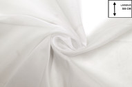 Tissu Voilage Mousseline Uni Blanc cassé laize 300cm -Au Mètre