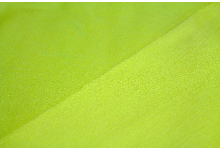 Tissu Satin de Coton Vegas Jaune Au Mètre