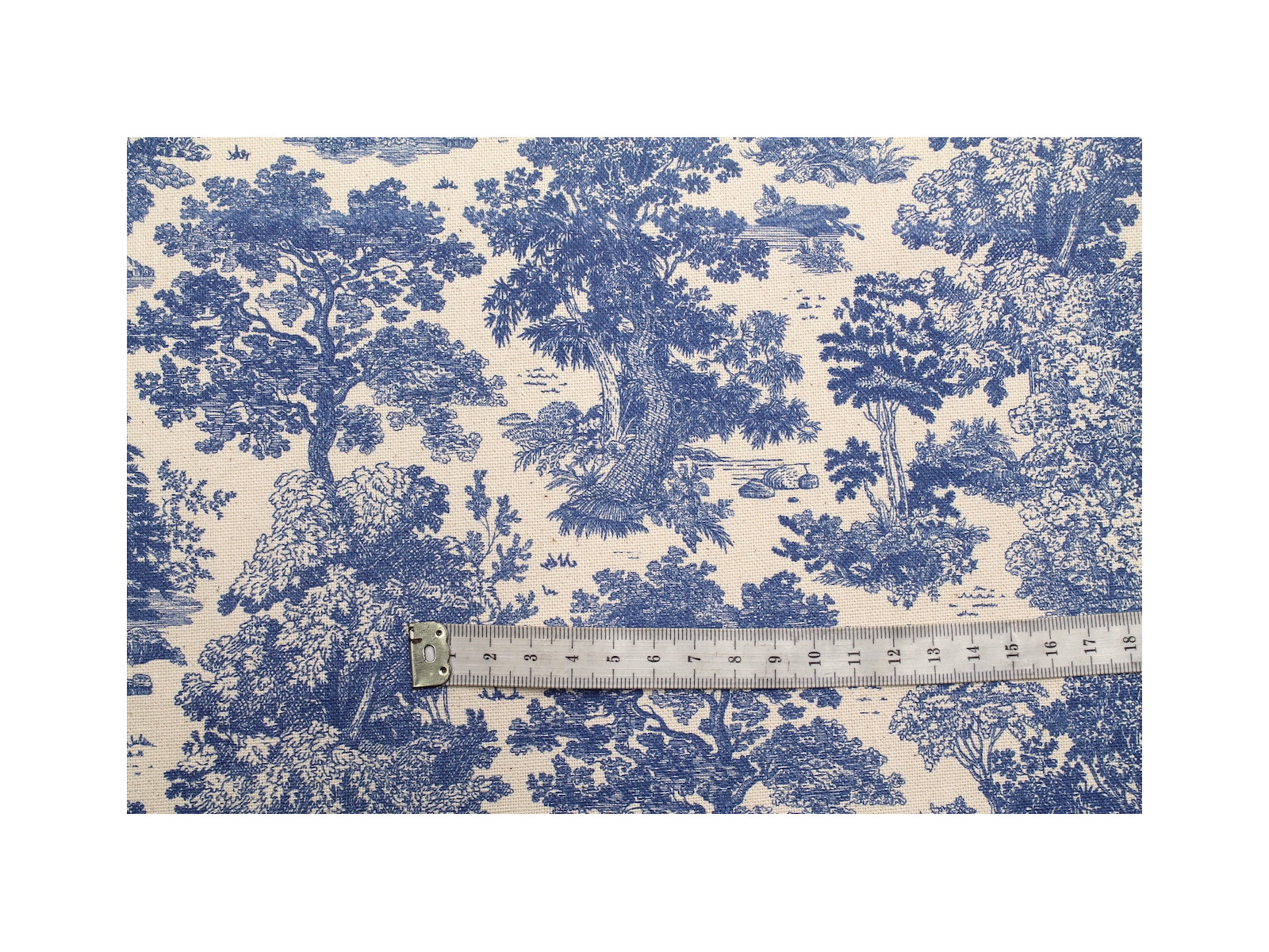 Tissu Coton Toile De Jouy 'Mini Pastorale' Au Mètre - Largeur 1m60 - Marque MCTISSUS - Neuf