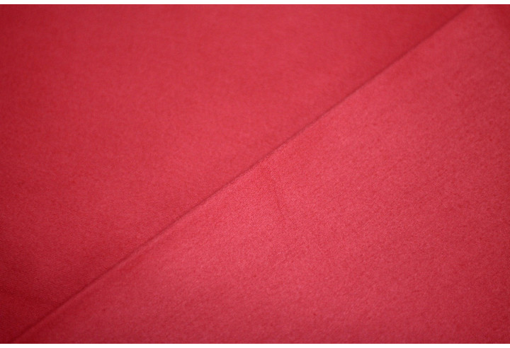 Tissu Satin de Coton Vegas Rouge Au Metre