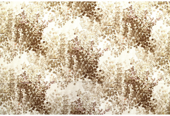 Tissu Gabardine Viscose Imprimé Buisson Beige de Qualité, Tissu au mètre, Tissu pas cher - Alltissus.com