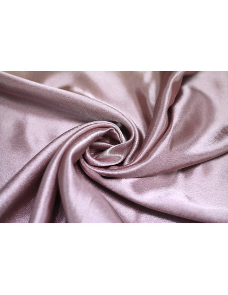 Tissu Doublure Satin Rose des Bois Grande Largeur -Au Mètre