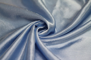 Tissu Doublure Satin Ciel Grande Largeur -Au Mètre