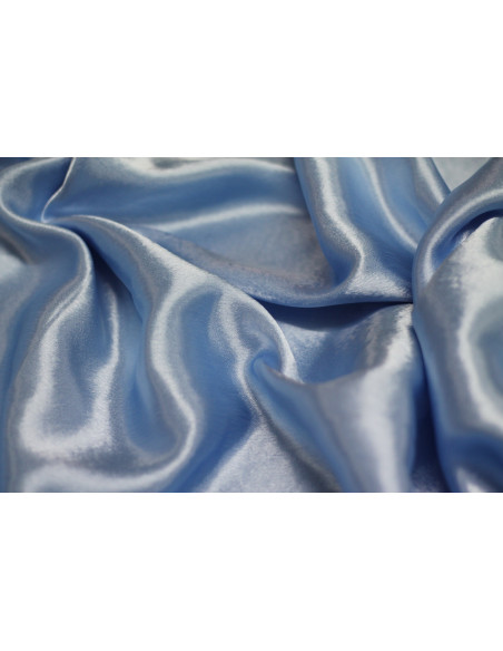 Tissu Doublure Satin Ciel Grande Largeur -Au Mètre