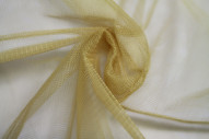 Tissu Tulle Raide Or - Au Metre