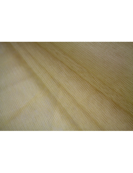 Tissu Tulle Raide Or - Au Metre