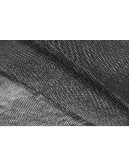 Tissu Tulle Raide Noir - Au Metre
