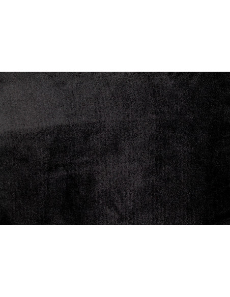 Tissu Velours Ras Extensible Uni Noir de Qualité, Tissu Au Mètre, Tissu pas cher - Alltissus.com