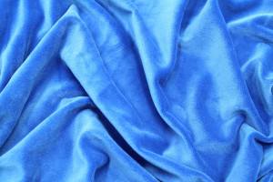 Tissu Velours Ras Extensible Uni Bleu roi de Qualité, Tissu Au Mètre, Tissu pas cher - Alltissus.com 2