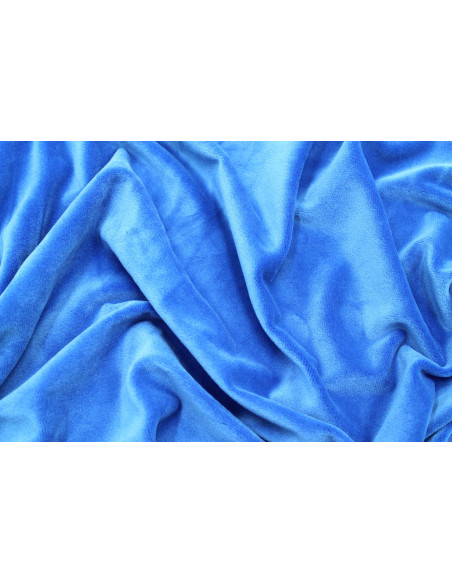 Tissu Velours Ras Extensible Uni Bleu roi de Qualité, Tissu Au Mètre, Tissu pas cher - Alltissus.com