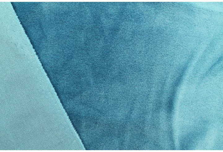 Tissu Velours Ras Extensible Uni Bleu pétrole de Qualité, Tissu Au Mètre, Tissu pas cher - Alltissus.com