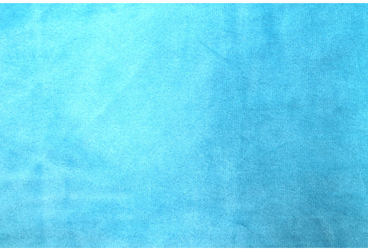 Tissu Velours Ras Extensible Uni Turquoise de Qualité, Tissu Au Mètre, Tissu pas cher - Alltissus.com