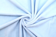 Tissu Velours Ras Extensible Uni Ciel de Qualité, Tissu Au Mètre, Tissu pas cher - Alltissus.com