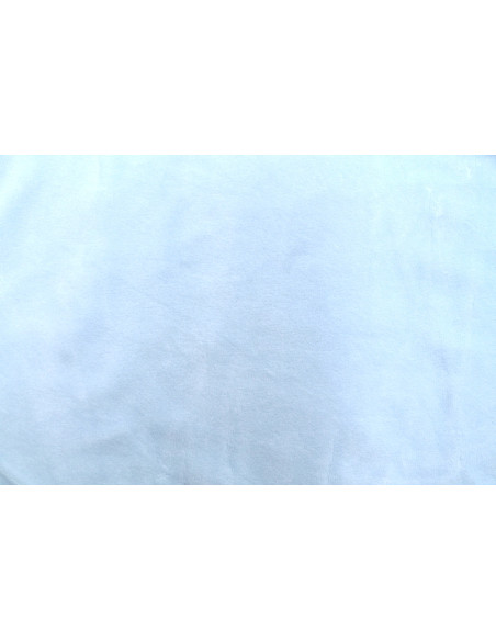 Tissu Velours Ras Extensible Uni Ciel de Qualité, Tissu Au Mètre, Tissu pas cher - Alltissus.com