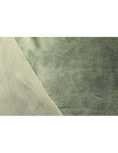 Tissu Velours Ras Extensible Uni Kaki de Qualité, Tissu Au Mètre, Tissu pas cher - Alltissus.com