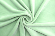 Tissu Velours Ras Extensible Uni Vert amande de Qualité, Tissu Au Mètre, Tissu pas cher - Alltissus.com