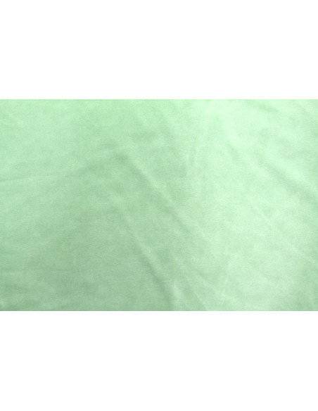 Tissu Velours Ras Extensible Uni Vert amande de Qualité, Tissu Au Mètre, Tissu pas cher - Alltissus.com