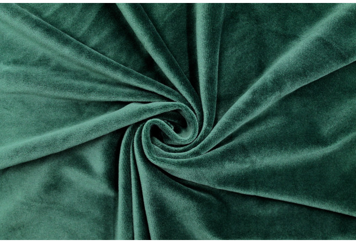 Tissu Velours Ras Extensible Uni Vert sapin de Qualité, Tissu Au Mètre, Tissu pas cher - Alltissus.com