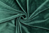 Tissu Velours Ras Extensible Uni Vert sapin de Qualité, Tissu Au Mètre, Tissu pas cher - Alltissus.com