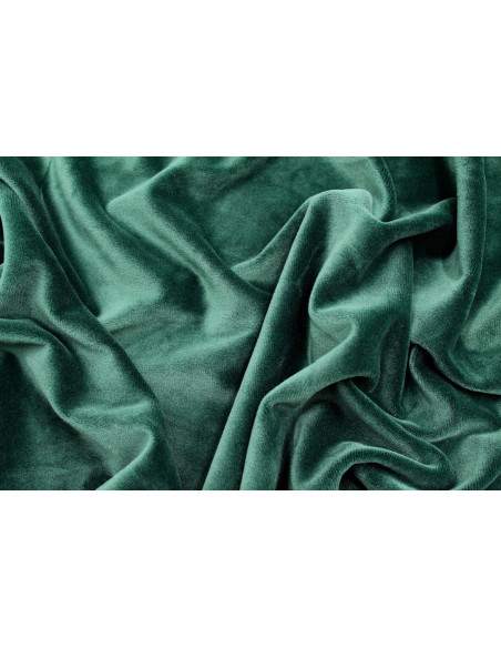 Tissu Velours Ras Extensible Uni Vert sapin de Qualité, Tissu Au Mètre, Tissu pas cher - Alltissus.com