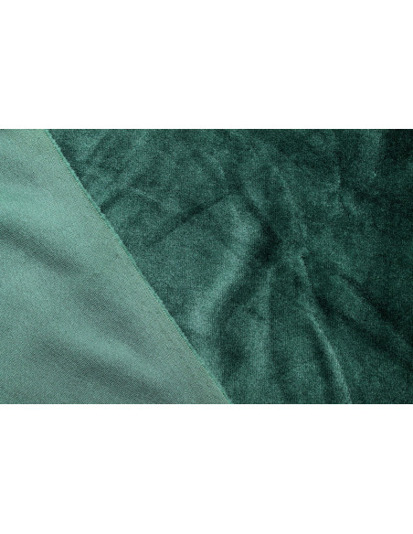 Tissu Velours Ras Extensible Uni Vert sapin de Qualité, Tissu Au Mètre, Tissu pas cher - Alltissus.com