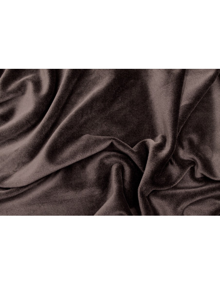 Tissu Velours Ras Extensible Uni Marron de Qualité, Tissu Au Mètre, Tissu pas cher - Alltissus.com