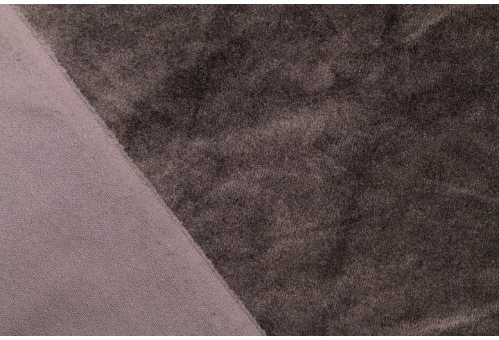 Tissu Velours Ras Extensible Uni Marron de Qualité, Tissu Au Mètre, Tissu pas cher - Alltissus.com