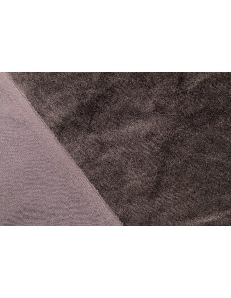 Tissu Velours Ras Extensible Uni Marron de Qualité, Tissu Au Mètre, Tissu pas cher - Alltissus.com