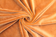 Tissu Velours Ras Extensible Uni Brique de Qualité, Tissu Au Mètre, Tissu pas cher - Alltissus.com
