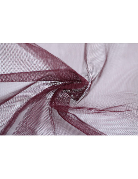 Tissu Tulle Raide Prune -Au Metre