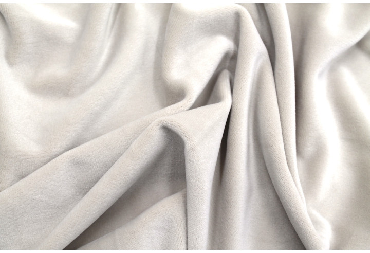 Tissu Velours Ras Extensible Uni Beige clair de Qualité, Tissu Au Mètre, Tissu pas cher - Alltissus.com