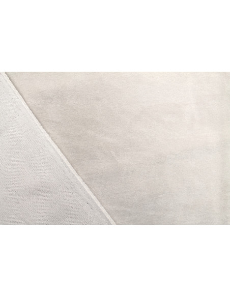 Tissu Velours Ras Extensible Uni Beige clair de Qualité, Tissu Au Mètre, Tissu pas cher - Alltissus.com