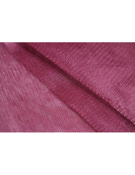 Tissu Tulle Raide Prune -Au Metre