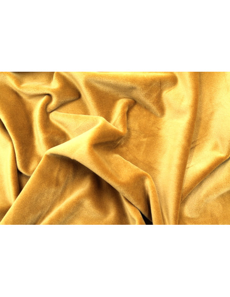 Tissu Velours Ras Extensible Uni Moutarde de Qualité, Tissu Au Mètre, Tissu pas cher - Alltissus.com