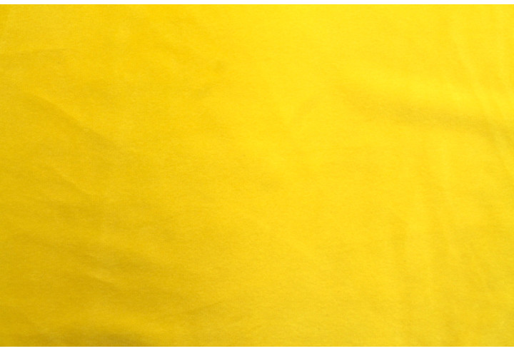 Tissu Velours Ras Extensible Uni Jaune de Qualité, Tissu Au Mètre, Tissu pas cher - Alltissus.com